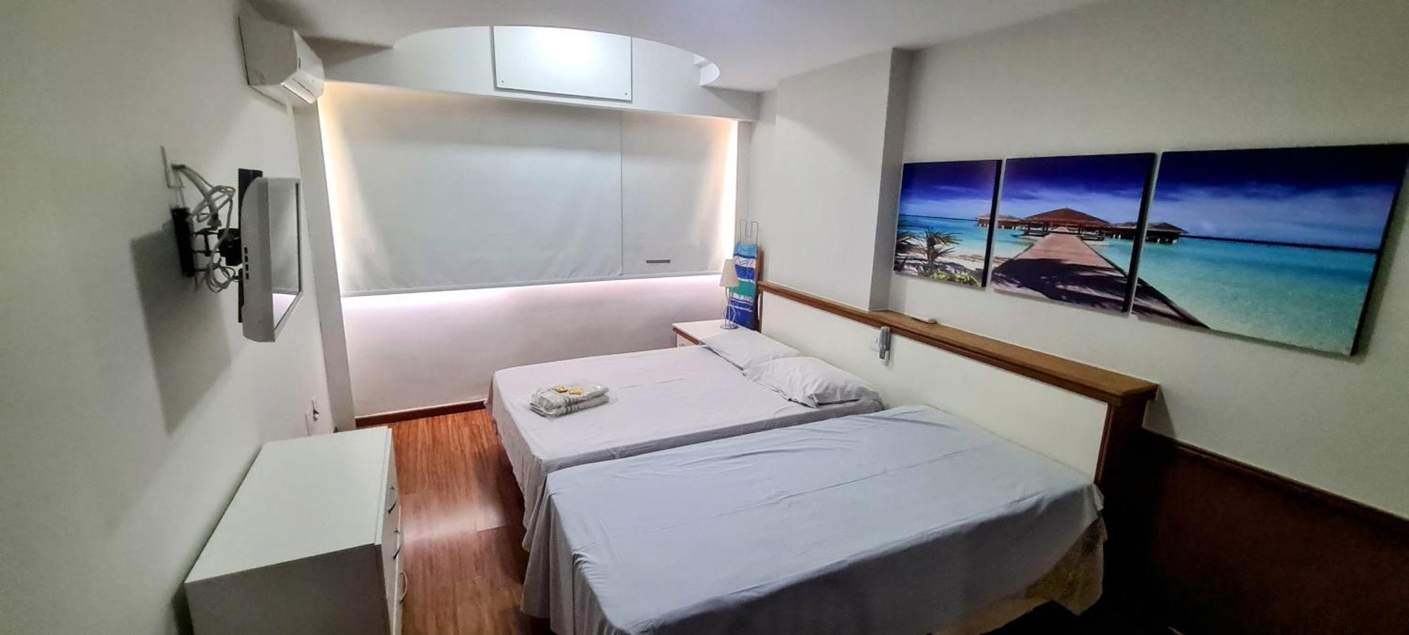 Flat Pasárgada 906, Free Bikes, pé na praia Vila Velha  Exterior foto